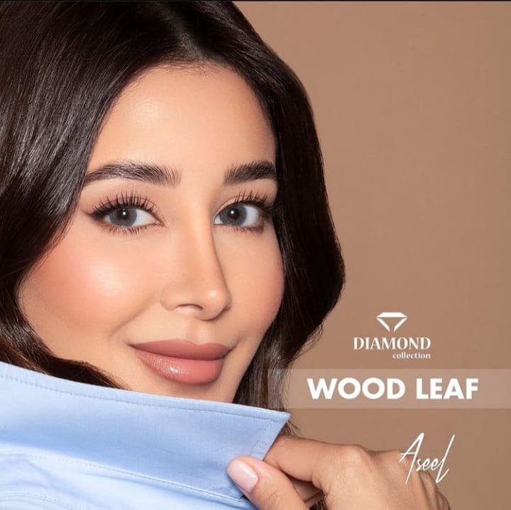  لنز چشم  بلا دیاموند وود لیف