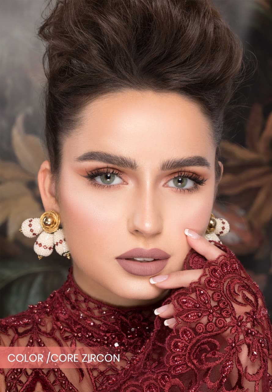  لنز چشم  لنز طبیعی کور زیرکون